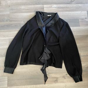 Vintage glitter blouse